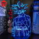 3D-Nachtlicht Goku Ultra Instinct - Dragon Ball Z™