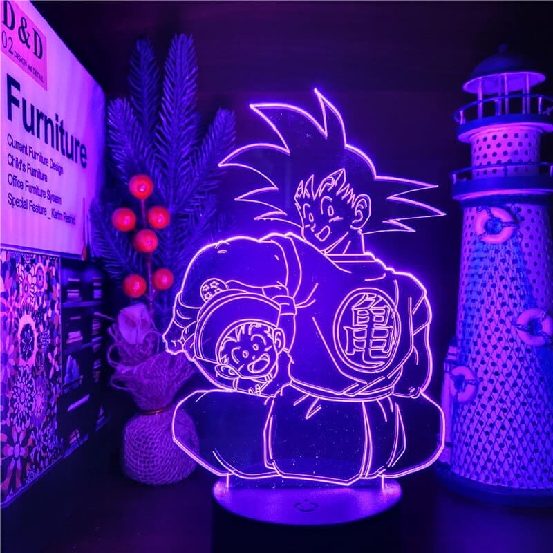 3D-Nachtlicht Goku x Gohan - Dragon Ball Z™