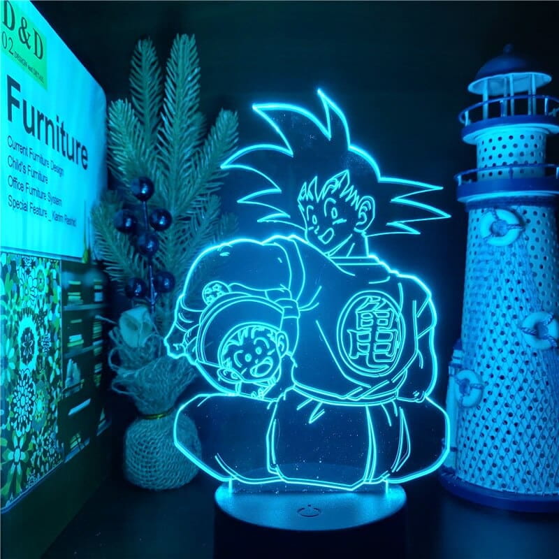 3D-Nachtlicht Goku x Gohan - Dragon Ball Z™