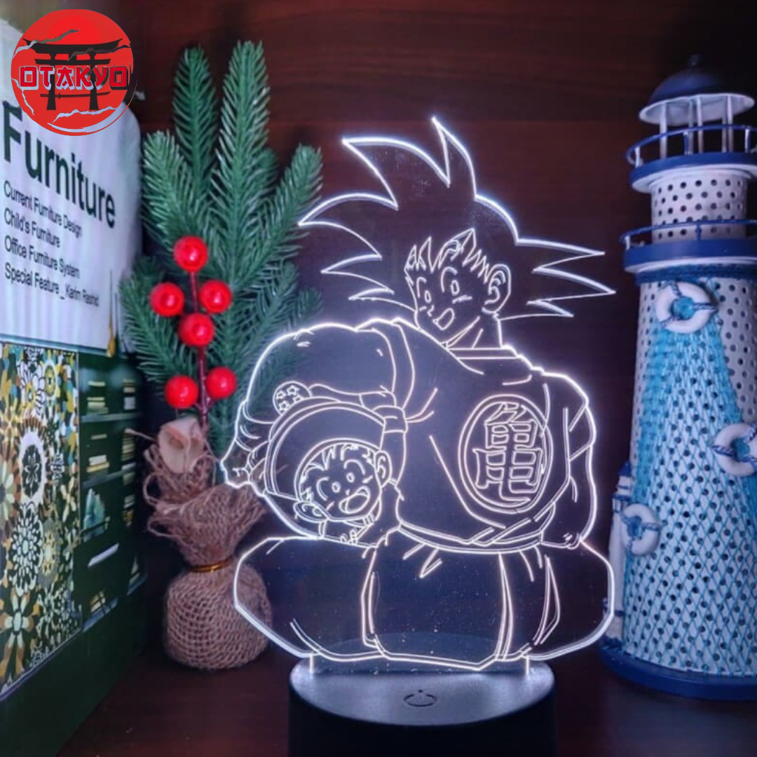3D-Nachtlicht Goku x Gohan - Dragon Ball Z™
