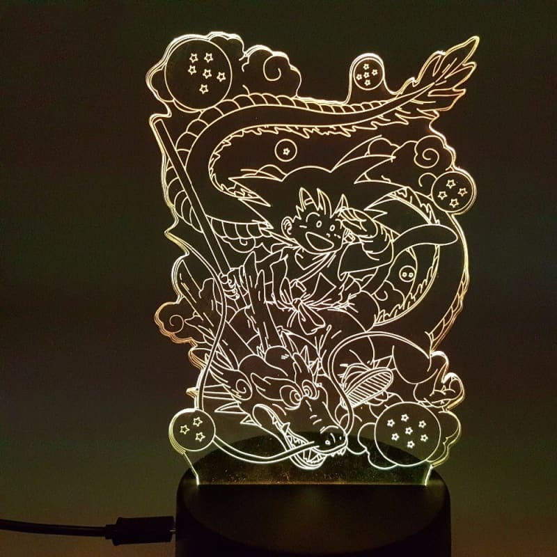 3D-Nachtlicht Goku x Shenron - Dragon Ball Z™
