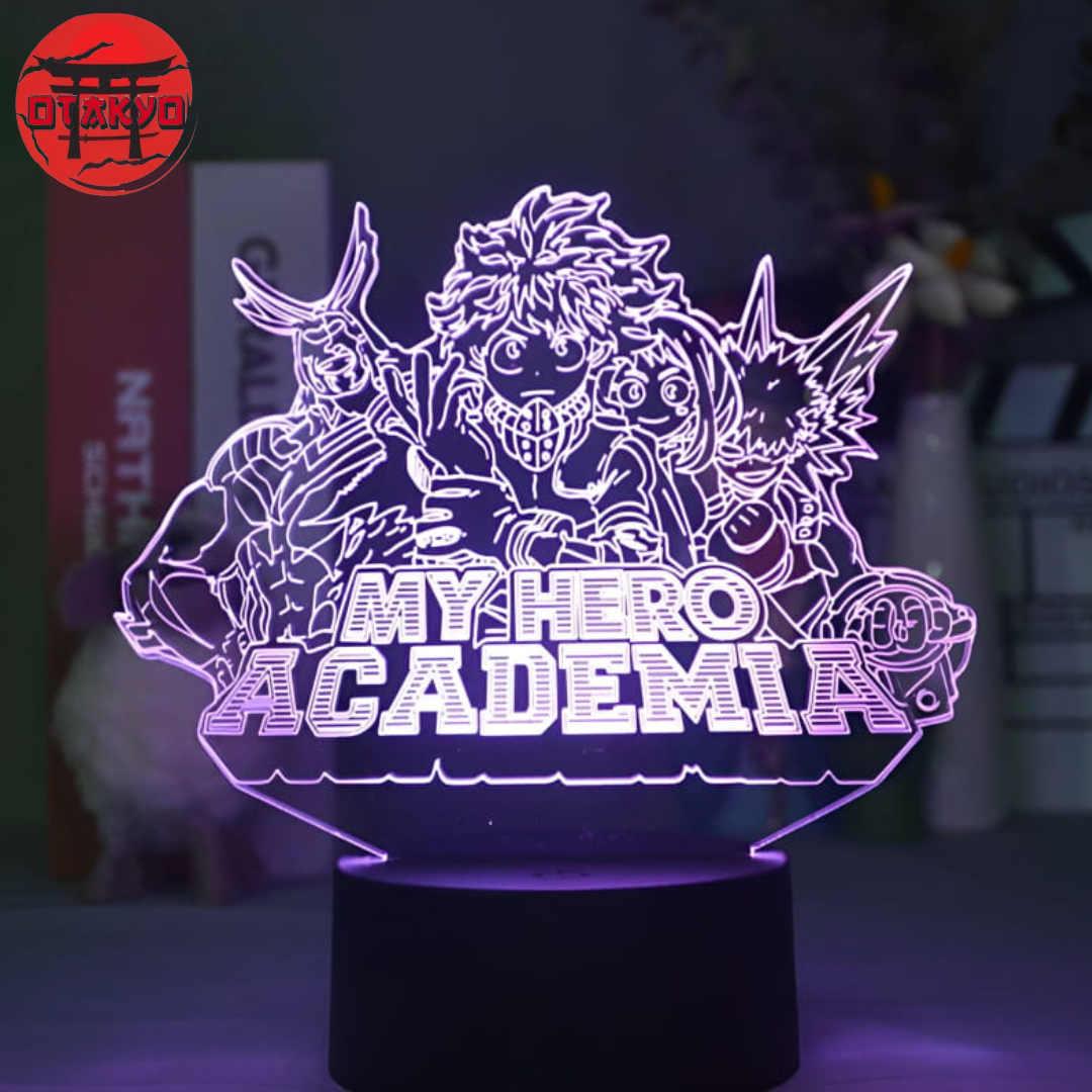 3D-Nachtlicht Heroes - My Hero Academia™