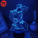 3D-Nachtlicht Ichigo mit Rukia - Bleach™