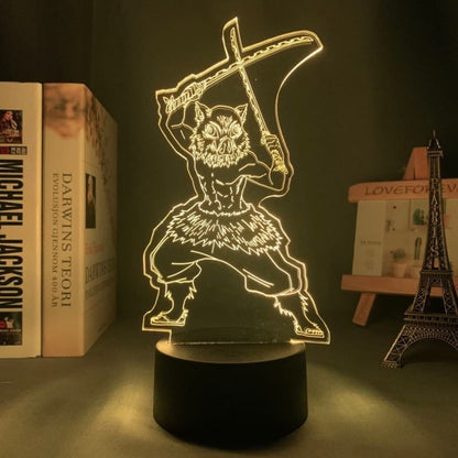 3D-Nachtlicht Inosuke Hashibira - Demon Slayer™