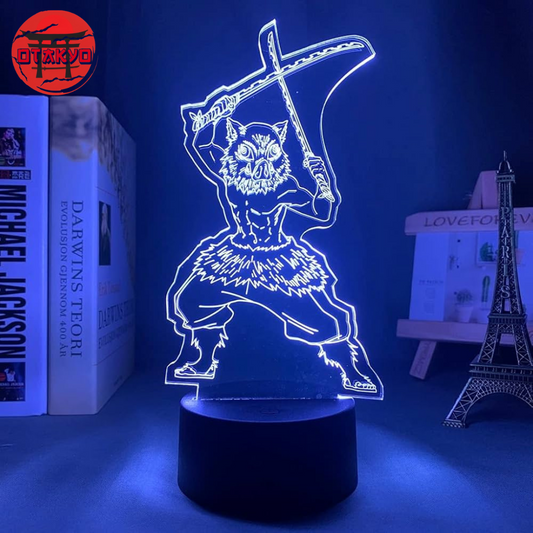 3D-Nachtlicht Inosuke Hashibira - Demon Slayer™