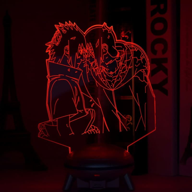 3D-Nachtlicht Itachi und Sasuke - Naruto Shippuden™