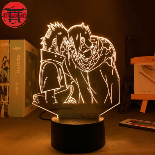 3D-Nachtlicht Itachi und Sasuke - Naruto Shippuden™