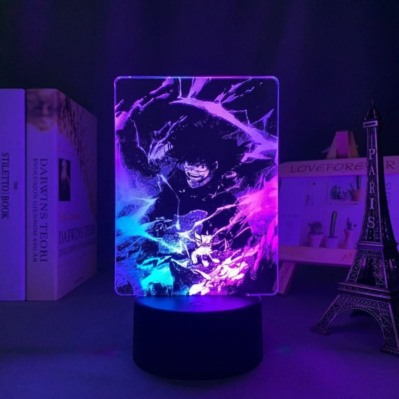 3D-Nachtlicht Izuku Midoriya Zweifarbig - My Hero Academia™