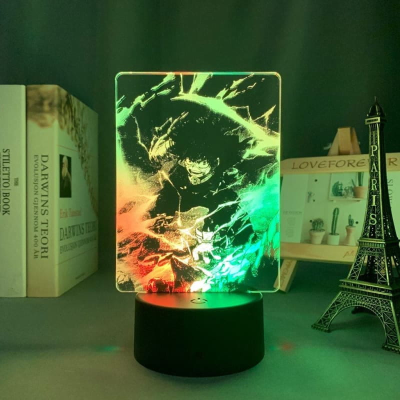 3D-Nachtlicht Izuku Midoriya Zweifarbig - My Hero Academia™