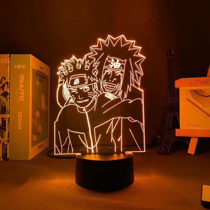 3D-Nachtlicht Jiraiya und Naruto - Naruto Shippuden™