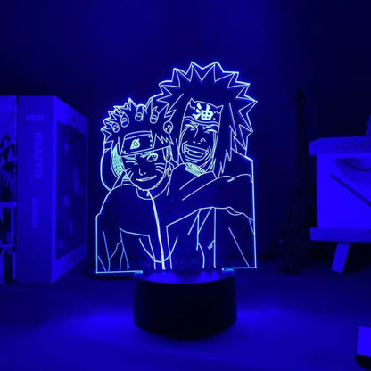 3D-Nachtlicht Jiraiya und Naruto - Naruto Shippuden™