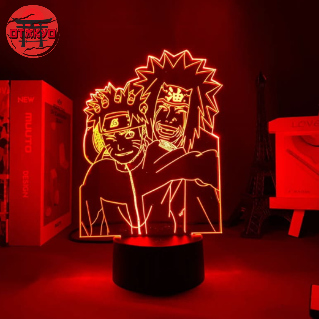 3D-Nachtlicht Jiraiya und Naruto - Naruto Shippuden™