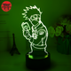 3D-Nachtlicht Kakashi Hatake - Naruto Shippuden™