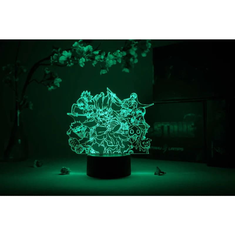3D-Nachtlicht Königreich der Wissenschaft - Dr. Stone™