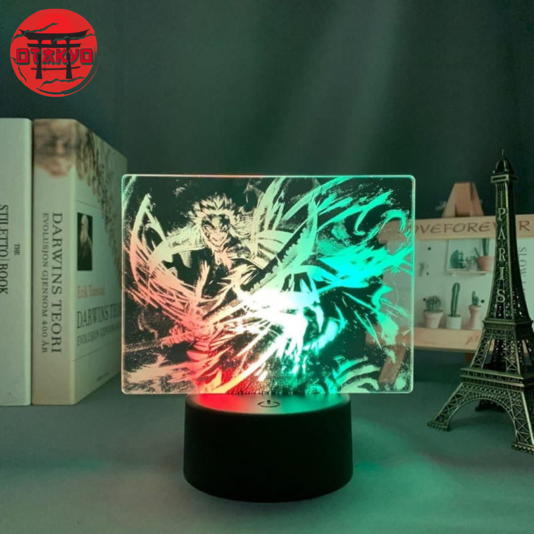 3D-Nachtlicht Kyojuro Rengoku Zweifarbig - Demon Slayer™