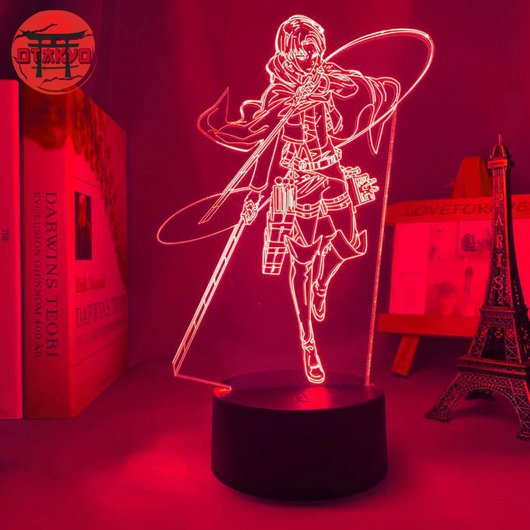 3D-Nachtlicht Levi Ackerman - Attack on Titan™