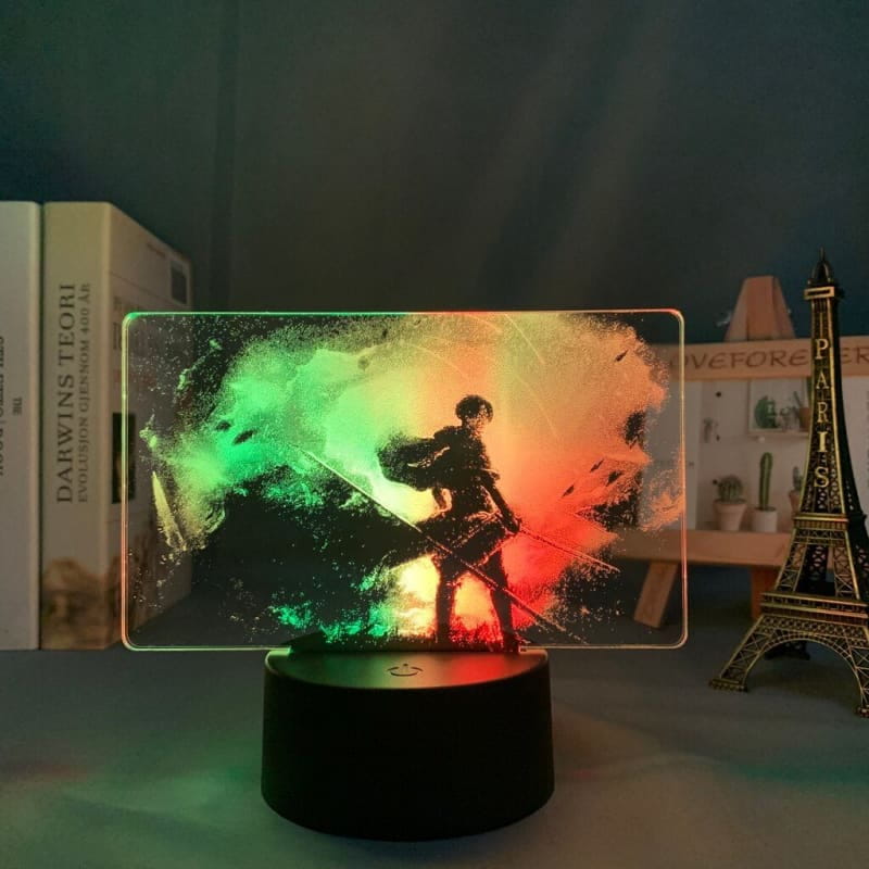 3D-Nachtlicht Levi Ackerman Zweifarbig - Attack on Titan™