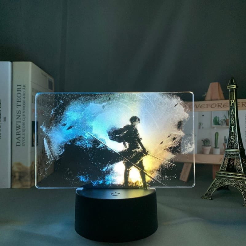 3D-Nachtlicht Levi Ackerman Zweifarbig - Attack on Titan™