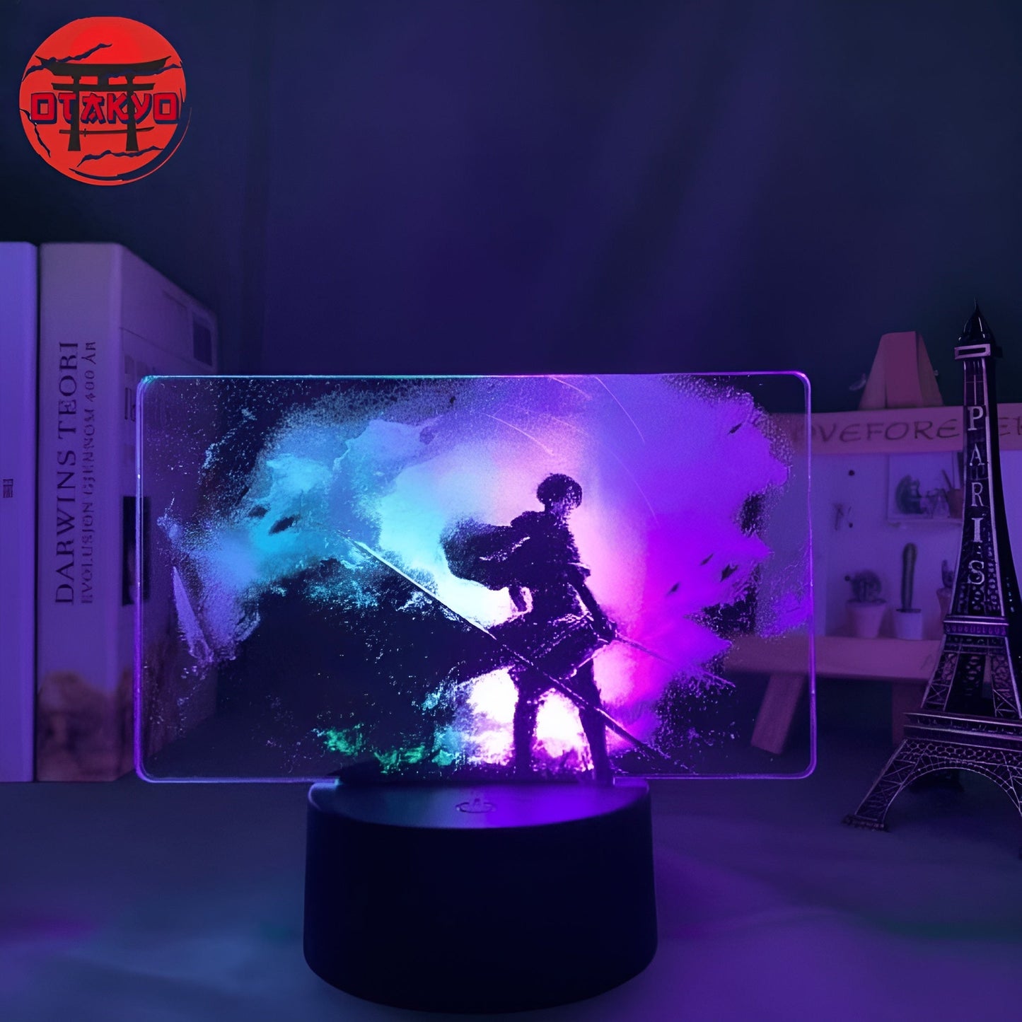 3D-Nachtlicht Levi Ackerman Zweifarbig - Attack on Titan™