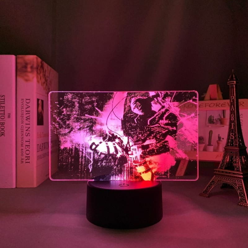 3D-Nachtlicht Levi Ackerman Zweifarbig V3 - Attack on Titan™