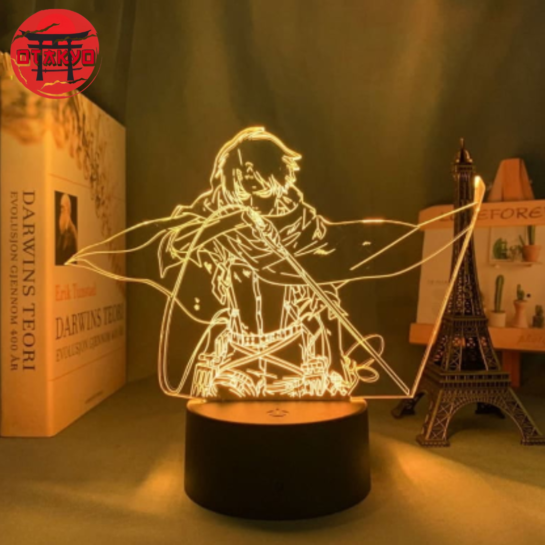 3D-Nachtlicht Levi (Rivaille) Ackerman mit Bogen - Attack on Titan™