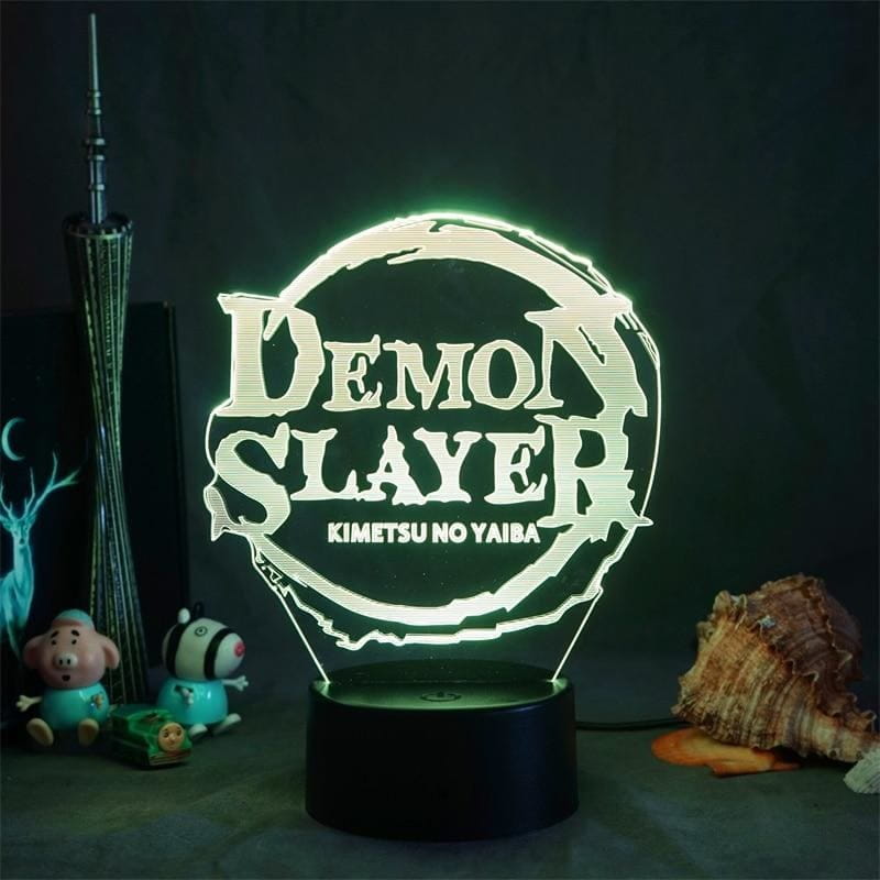 3D-Nachtlicht Logo Kimetsu no Yaiba - Demon Slayer™