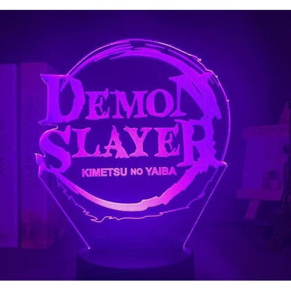 3D-Nachtlicht Logo Kimetsu no Yaiba - Demon Slayer™