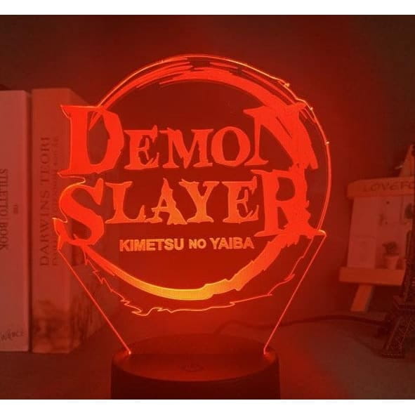 3D-Nachtlicht Logo Kimetsu no Yaiba - Demon Slayer™