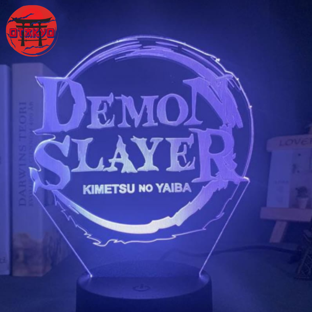 3D-Nachtlicht Logo Kimetsu no Yaiba - Demon Slayer™