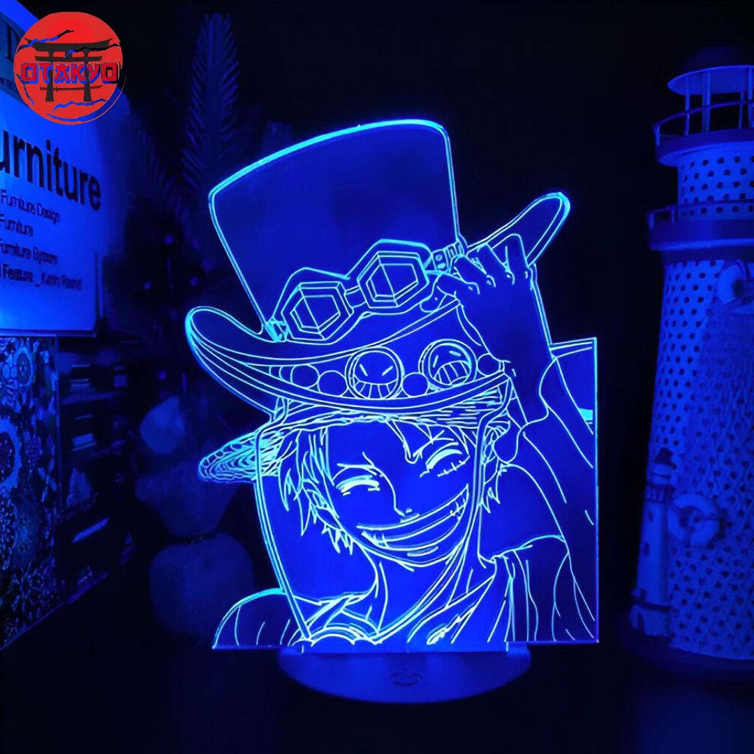 3D-Nachtlicht Luffy "Brotherhood" - One Piece™