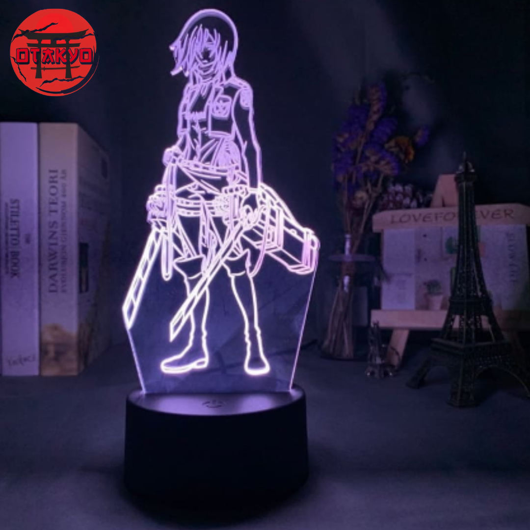 3D-Nachtlicht Mikasa Ackerman Kampfmodus - Attack on Titan™