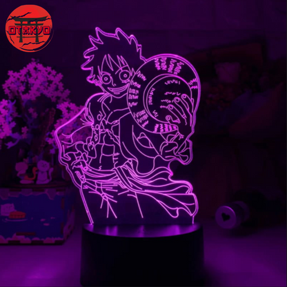 3D-Nachtlicht Monkey D Luffy - One Piece™