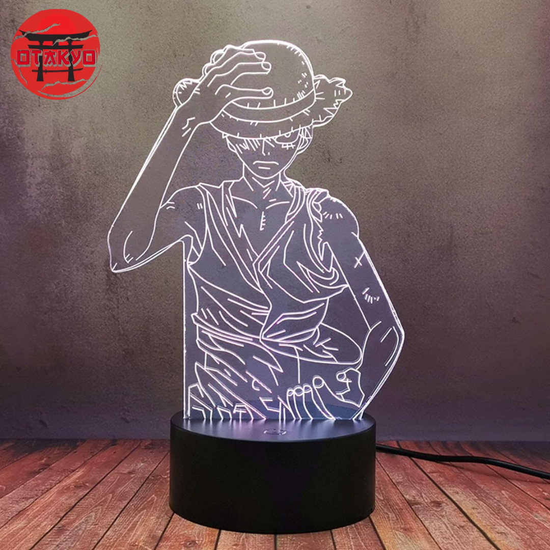 3D-Nachtlicht Monkey D. Luffy - One Piece™
