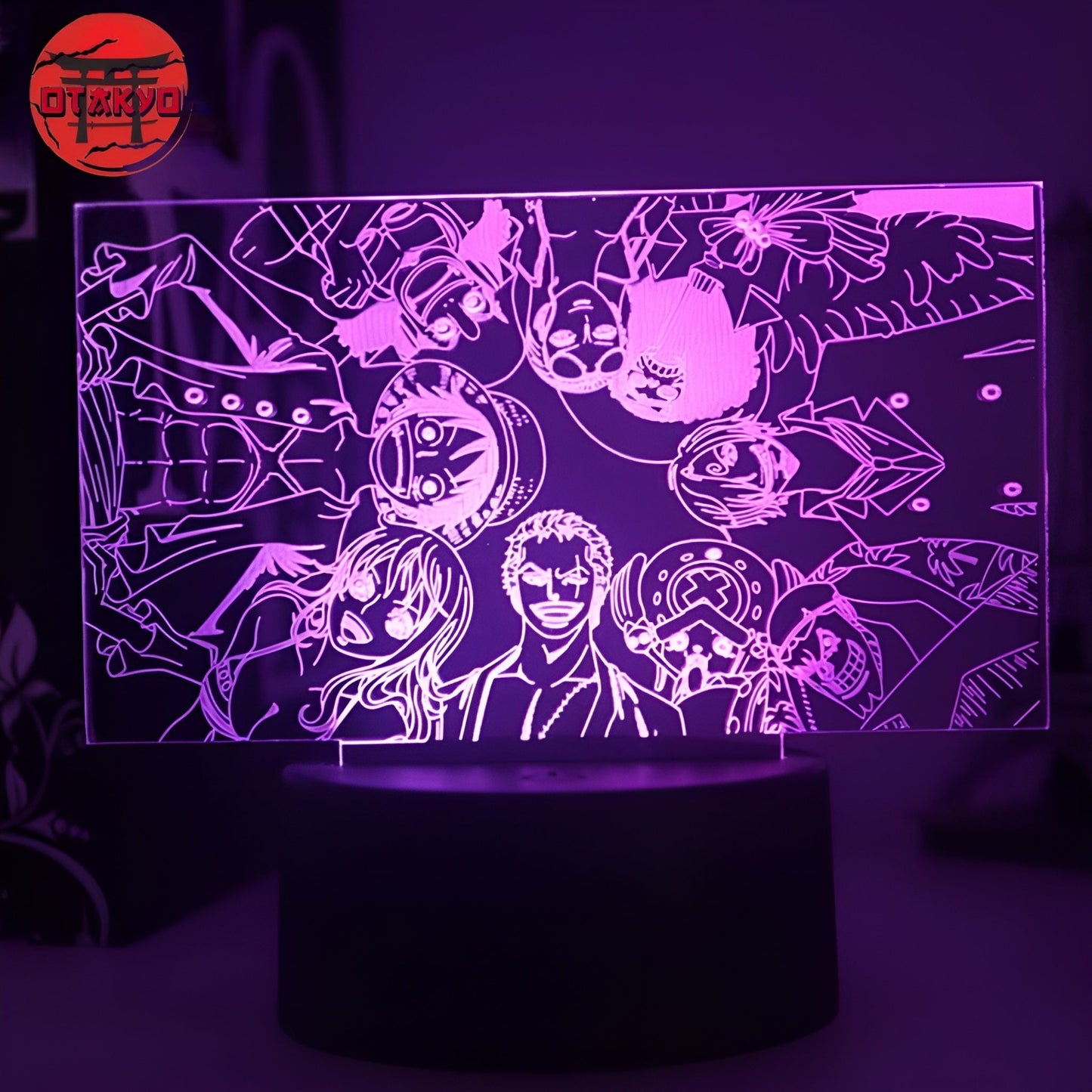 3D-Nachtlicht Mugiwara Crew - One Piece™
