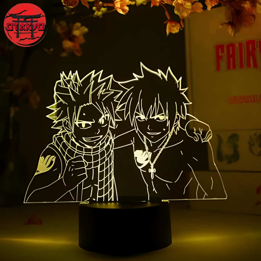 3D-Nachtlicht Natsu x Grey - Fairy Tail™