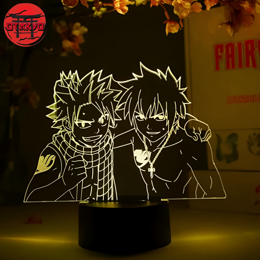 3D-Nachtlicht Natsu x Grey - Fairy Tail™