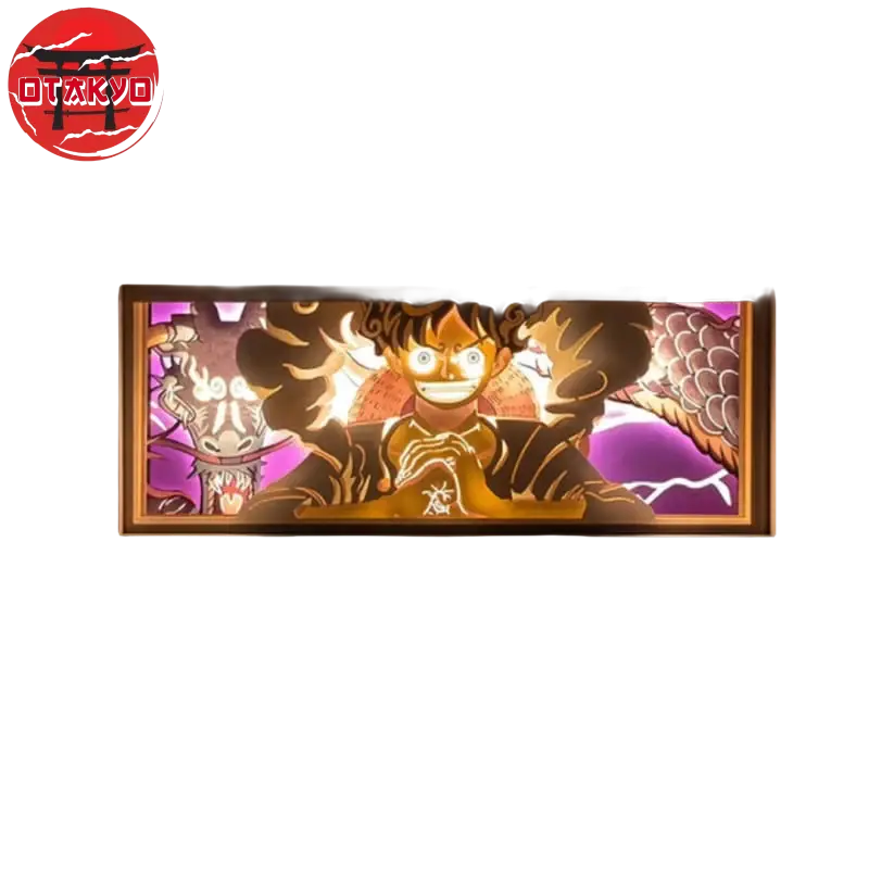 3D-Nachtlicht Nika vs Kaido - One Piece™