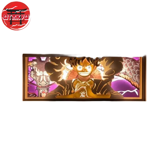 3D-Nachtlicht Nika vs Kaido - One Piece™