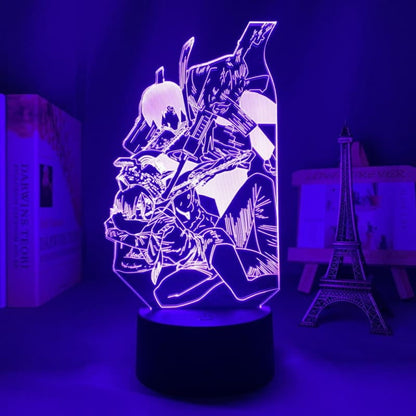 3D-Nachtlicht Pistolen-Teufel - Chainsaw Man™