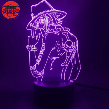 3D-Nachtlicht Portgas D. Ace - One Piece™