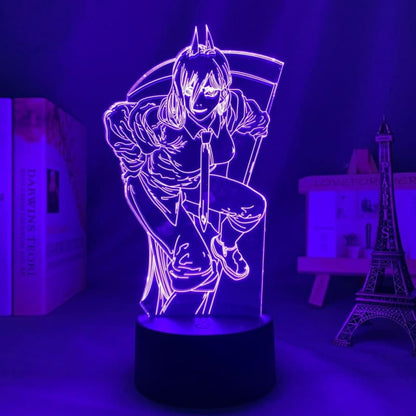 3D-Nachtlicht Power - Chainsaw Man™