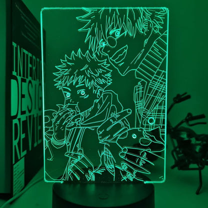3D-Nachtlicht Satoru Gojo & Yuji Itadori - Jujutsu Kaisen™
