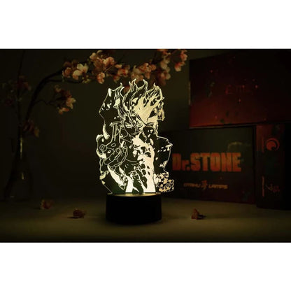 3D-Nachtlicht Senku "Entsteinerung" - Dr Stone™