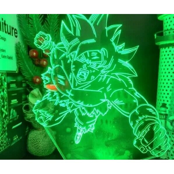 3D-Nachtlicht Son Goku SSJ God - Dragon Ball Z™