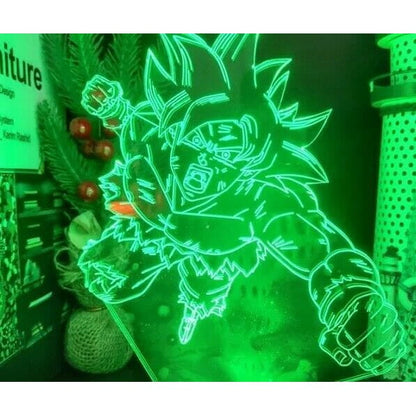3D-Nachtlicht Son Goku SSJ God - Dragon Ball Z™