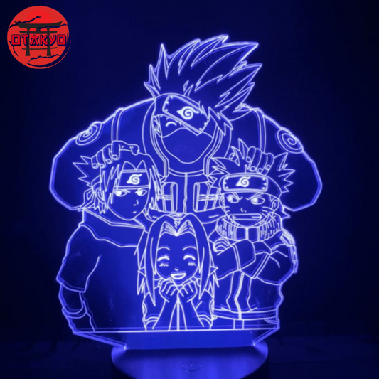 3D-Nachtlicht Team 7 - Naruto Shippuden™