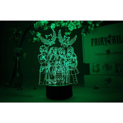 3D-Nachtlicht Team Natsu - Fairy Tail™