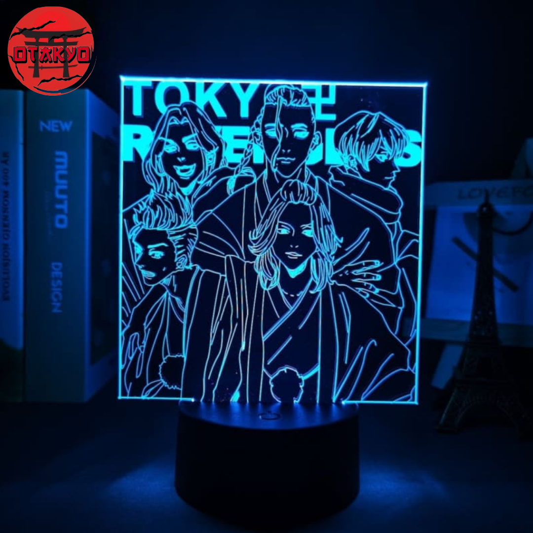 3D-Nachtlicht Tokyo Manjikai - Tokyo Revengers™