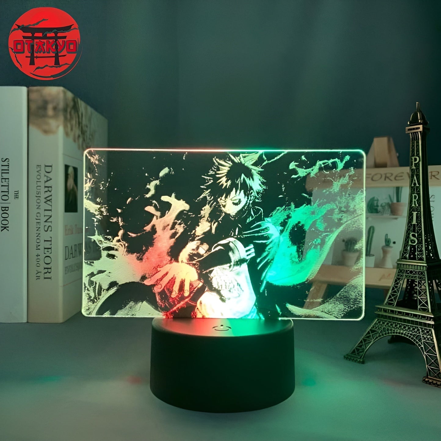 3D-Nachtlicht Toya Todoroki Kremation Zweifarbig - My Hero Academia™