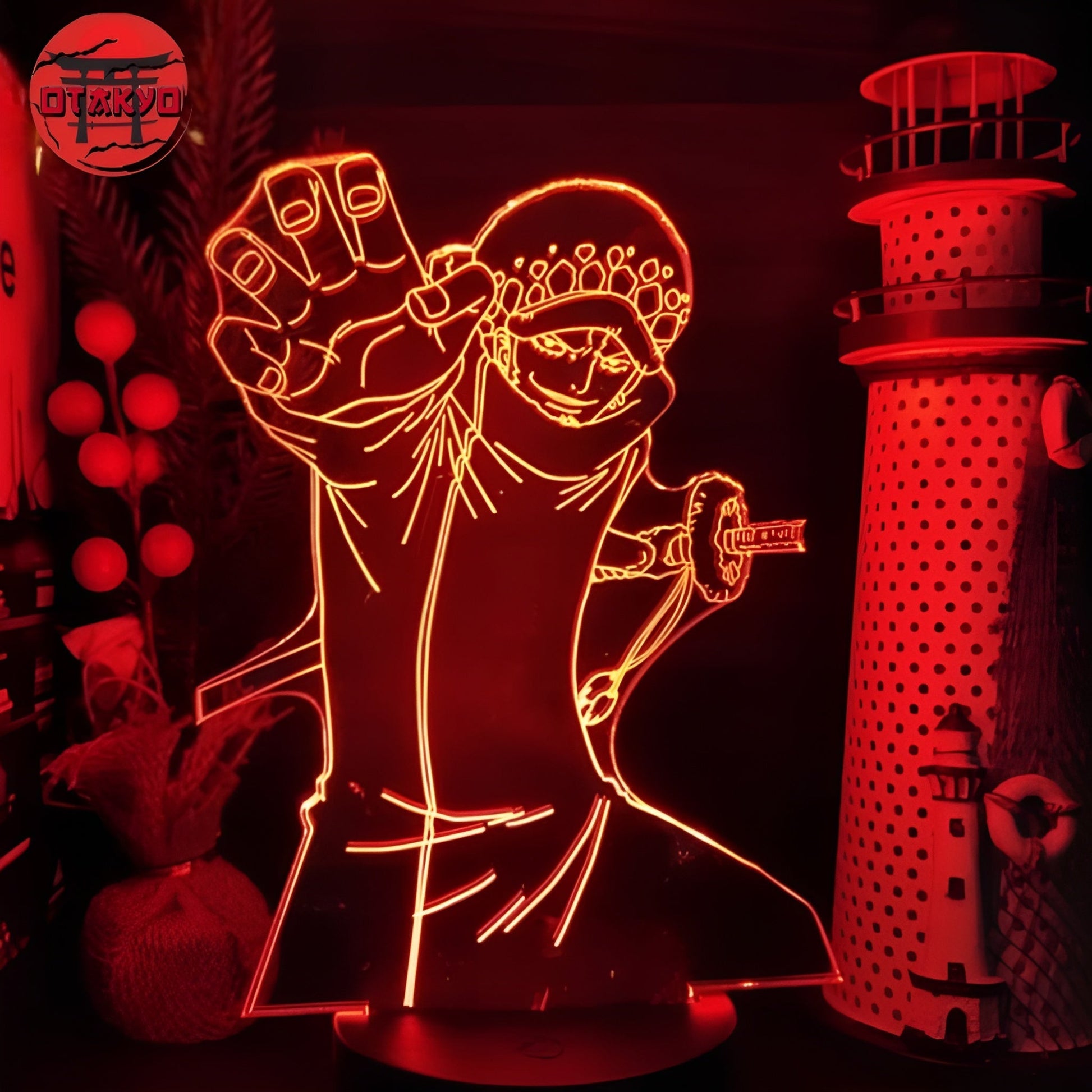 3D-Nachtlicht Trafalgar D. Law - One Piece™